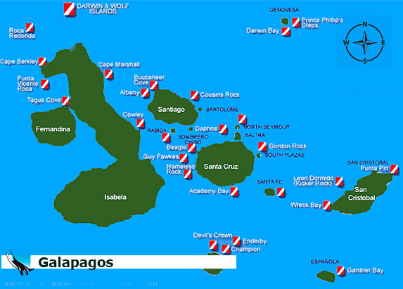 Galapagos Mappa