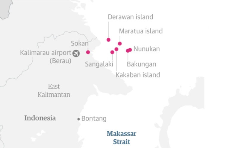 Kalimantan mappa