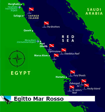 Mar Rosso Mappa